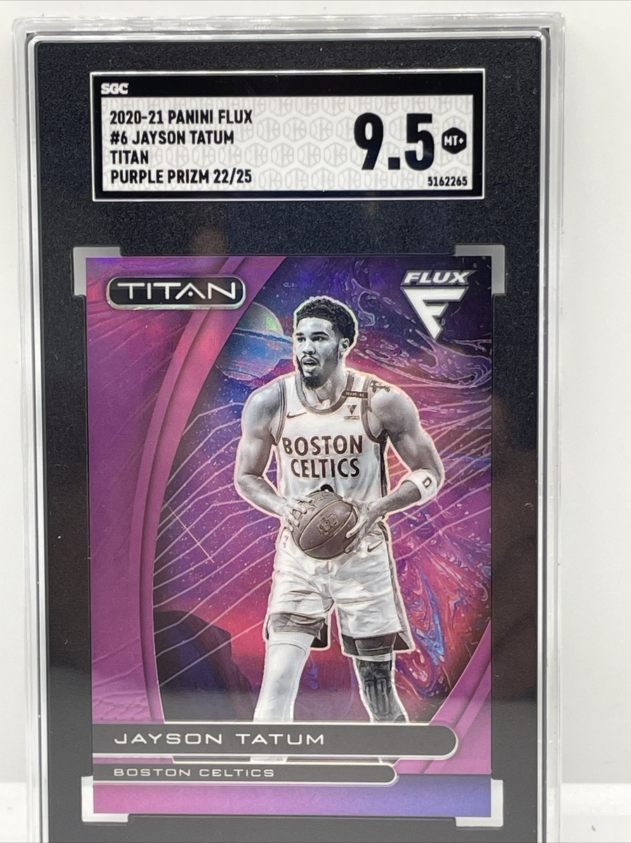 2020-21 Panini Flux Titan #6 JAYSON TATUM #/25 ~ SGC 9.5~ | eBay