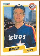 MIKE SMITH HOUSTON ASTROS #237 - FLEER NM-MT 1990