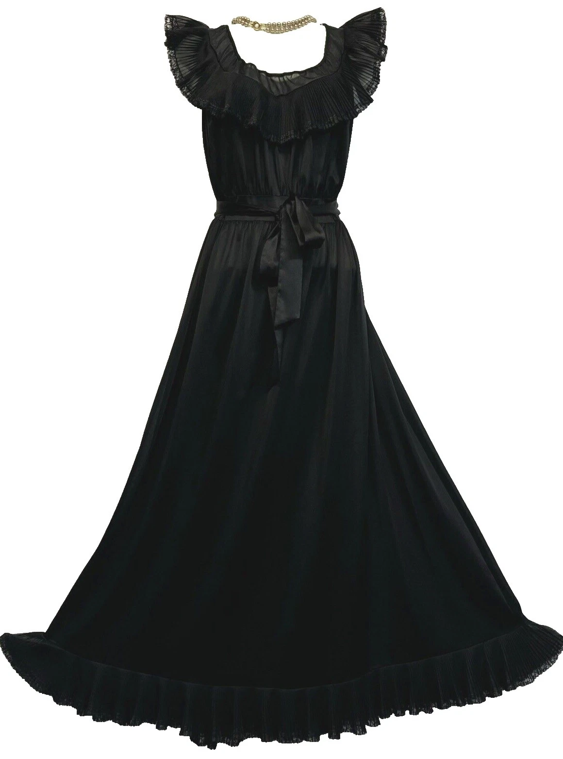Black 1940s Vintage Sleepwear & Robes for Women