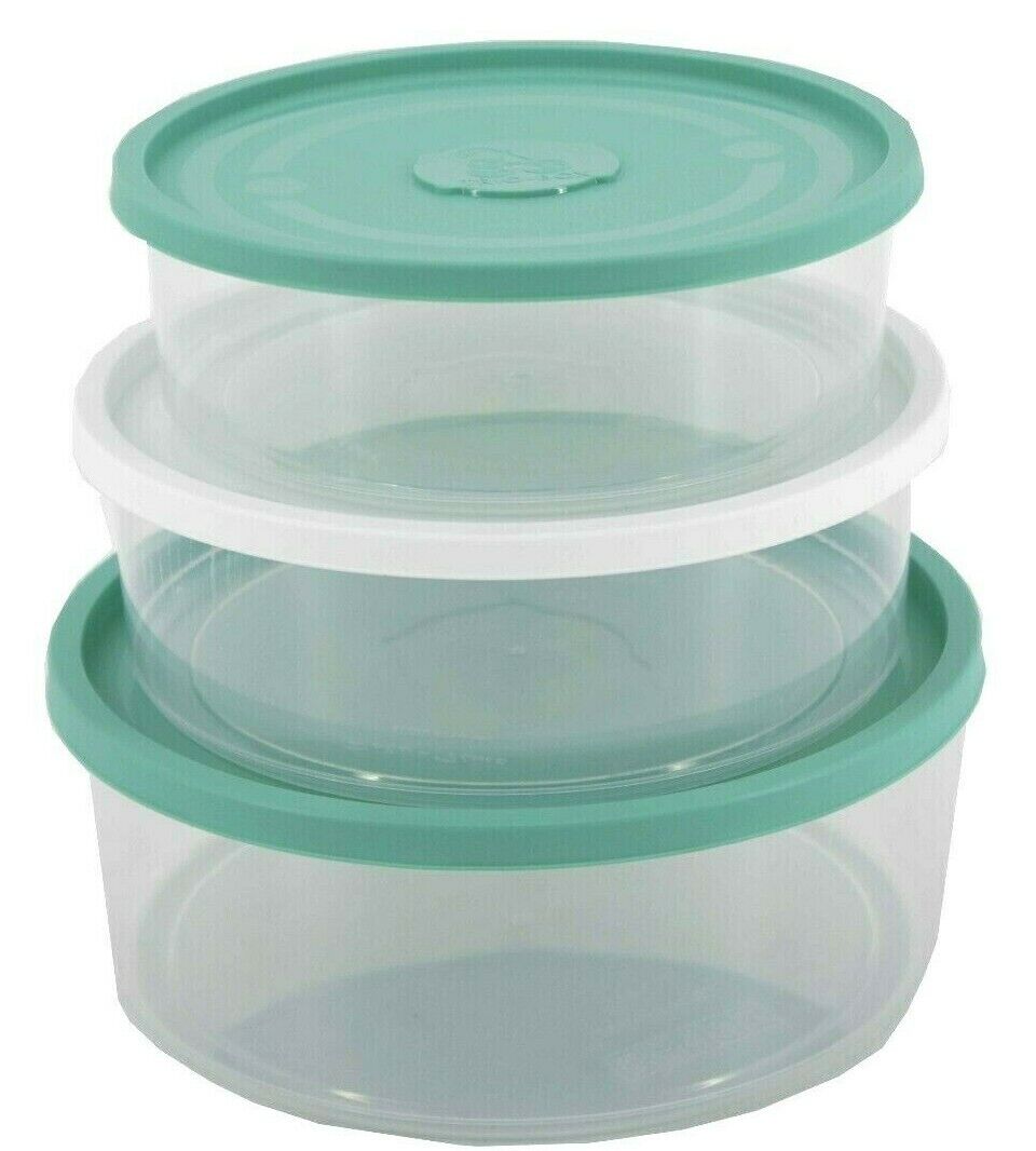 3 Pieces Round Plastic Food Containers Ranking Beauty products TOP13 10 With BPA 700 Free Lid