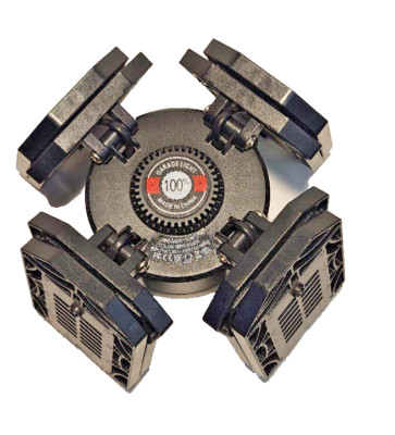 Herlly 150W LED Lights, 8-Leaf Adustable
