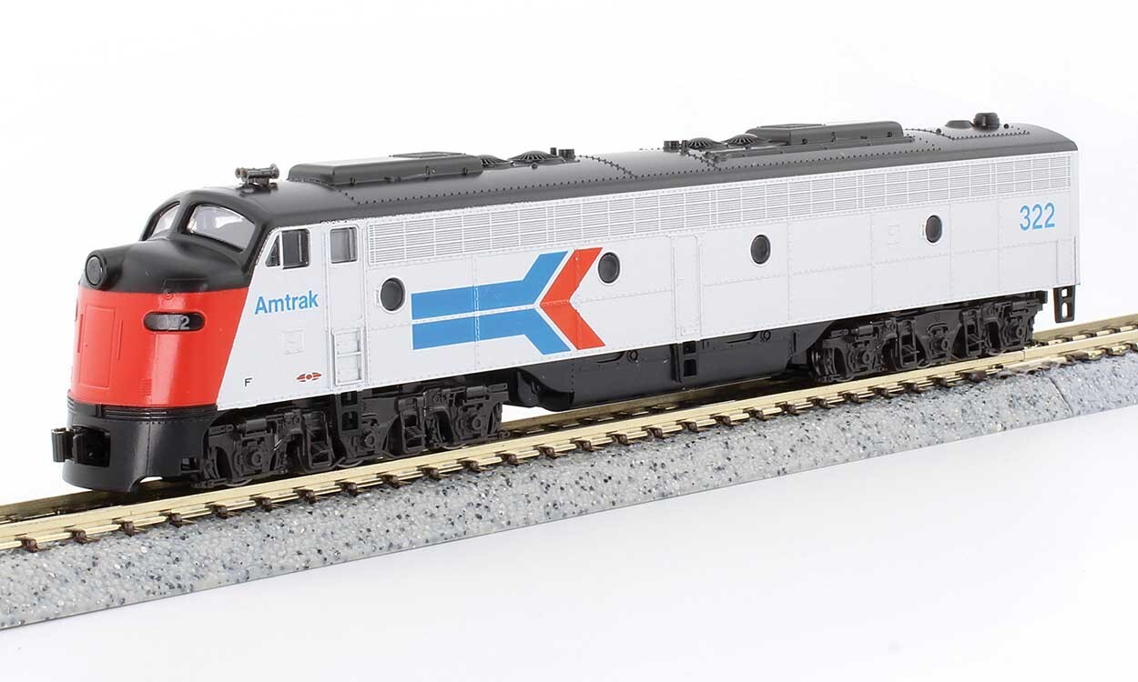 N Gauge - Kato Diesel Locomotive EMD E8A Amtrak -- 176-5347 New