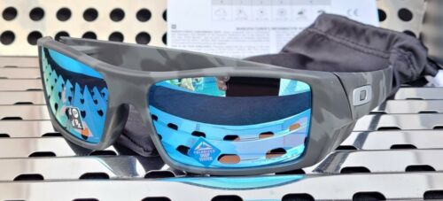 Neue Oakley GASCAN 9014-8160 Sonnenbrille schwarz tarnfarben mit Prizm tief h2o polarisiert - Bild 1 von 12