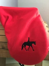 English Dressage, Hunt, Saddle Seat, All Purpose Saddle Fleece Protector Cover