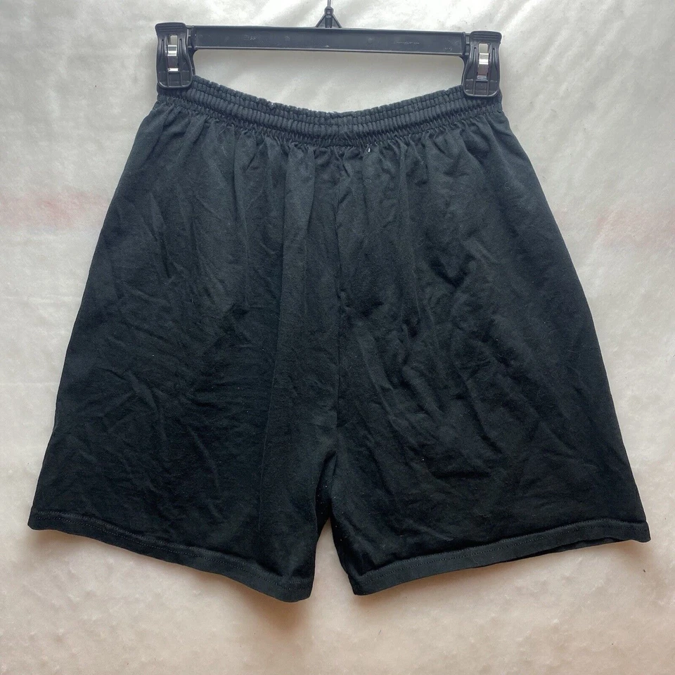 Pantalones Cortos Champion Niños Jóvenes Talla XL (22) Negro Algodón/Poliéster Cintura Elástica Foto 2 de 4