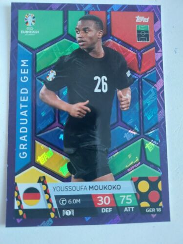 TOPPS MATCH ATTAX UEFA EURO 2024 parallel of your choice - Picture 23 of 53