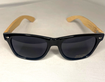 Jose Cuervo 1800 Tequila Sunglasses  Black/Wood Frame New sealed UV 400