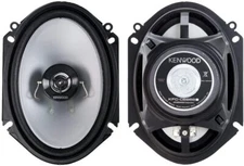 Kenwood KFC-C6866S 6x8" Sport Series 2-Way 250 Watts Max Car Audio Speakers Pair