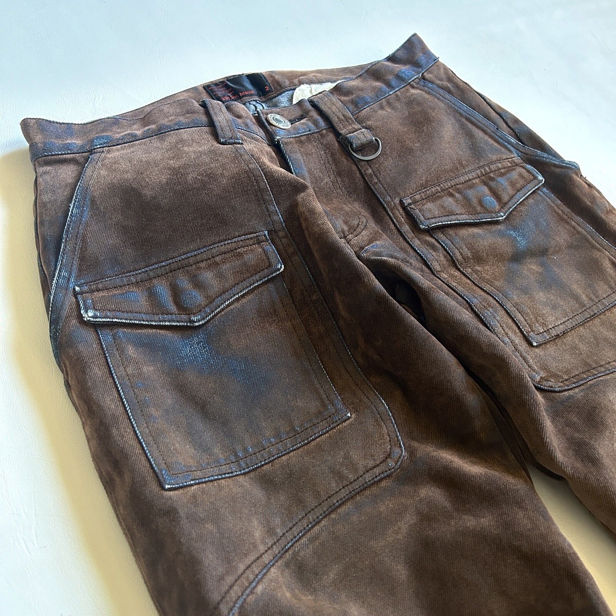 Archive 291295＝homme FLARE DENIM 291295 = Homme Flocked Jeans | eBay