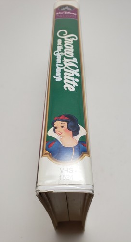 Vintage Disney Snow White And The Seven Dwarfs Masterpiece Collection VHS #1524 - Picture 3 of 6