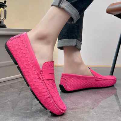 Men Leather Casual Shoes Man Loafers Moccasins Slip on Driving Shoes