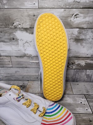 Vans Flour Shop Rainbow Old Skool Mens 10.5 / Womens 12  display picture 3