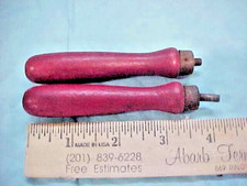 1930-60s LEAD TOY SOLDIER MOLD HANDLES HOME FOUNDRY RAPAPORT BROS MALE THREAD