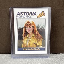 SIGNED! The Goonies Andy Carmichael Kerri Green Cuyler Smith Trading Card #52/90