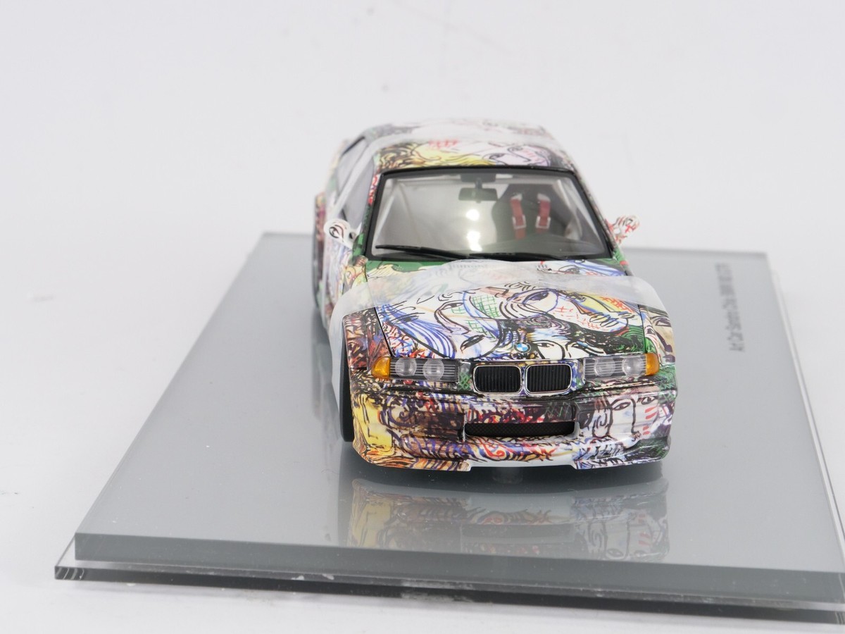 Minichamps BMW M3 GTR Sandro Chia Art car museum 1/18 | eBay