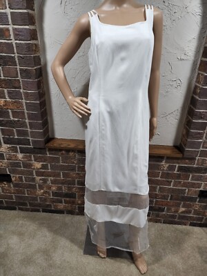 NWT Spiegel Women's White Linen Blend Sleeveless Summer Dress Wedding Size 10 | eBay NWT Spiegel Women's White Linen Blend Sleeveless Summer Dress Wedding Size 10 | eBay