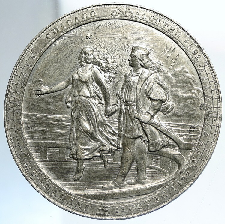 1893 USA Chicago COLUMBIAN EXPOSITION World Fair 1492 Columbus US