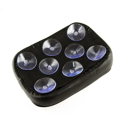 Motorcycle Passenger Seat Pillion Pad 8 Suction Cup For Harley Softail Custom - Picture 5 of 12