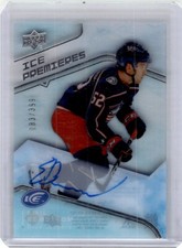 2019-20 Upper Deck Ice Premieres Autographs Emil Bemstrom RC Auto /399 Columbus