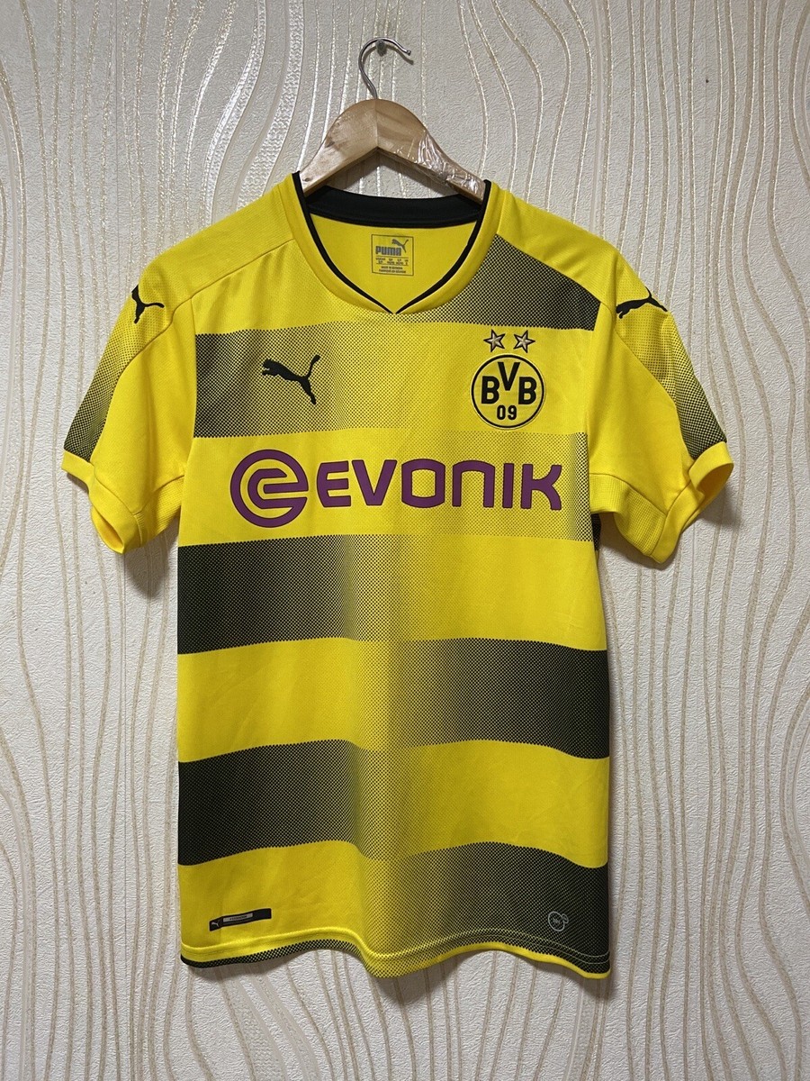 BORUSSIA DORTMUND 2017 2018 HOME FOOTBALL SHIRT SOCCER JERSEY PUMA