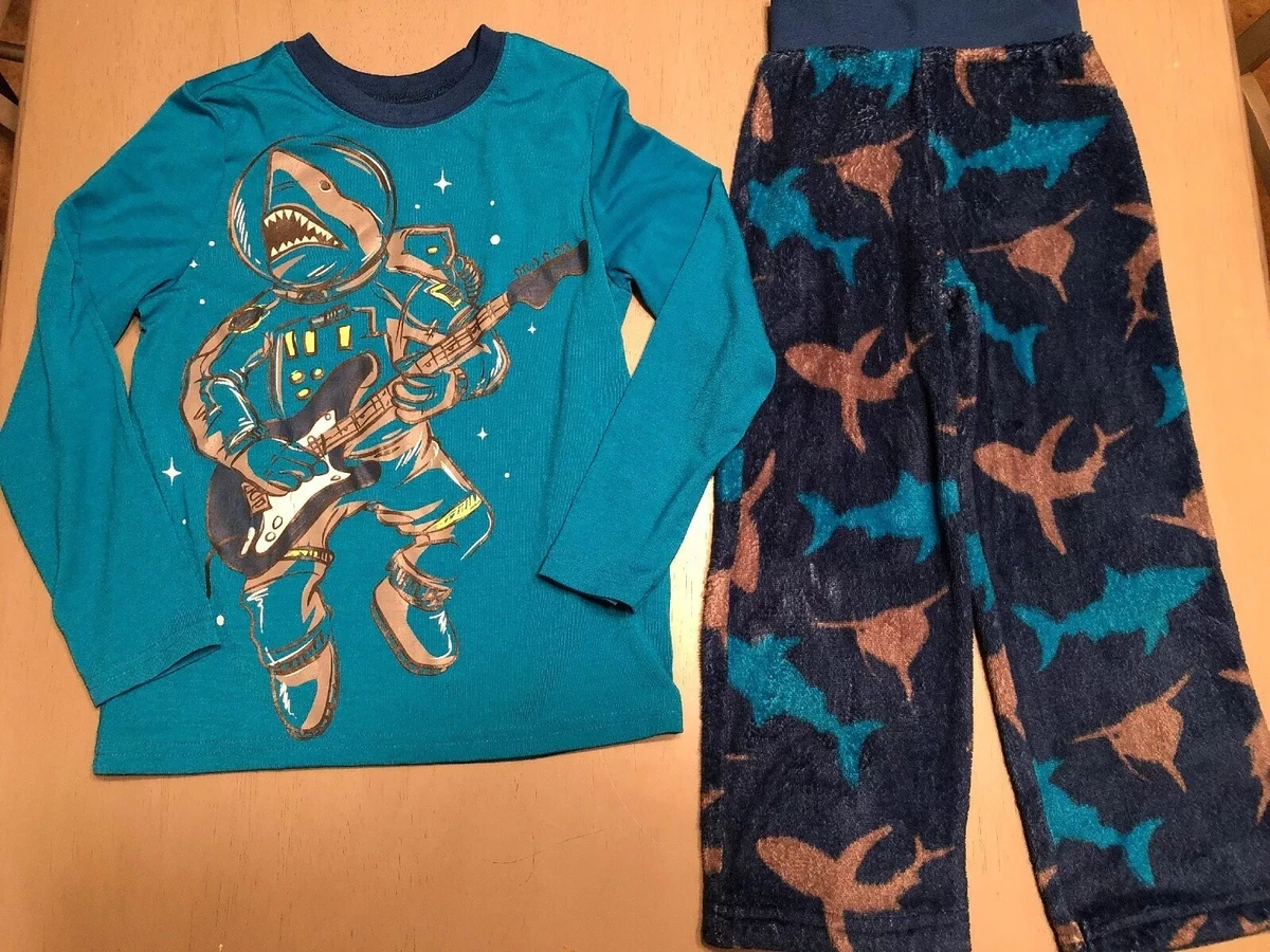 wonder nation boys Shark Pjs Sleepwear Xs 4 5 eBay
