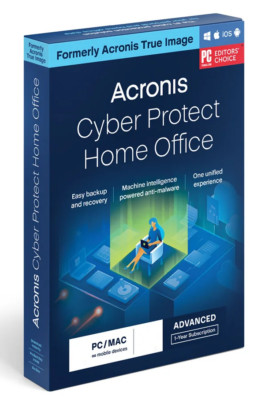 Acronis Cyber Protect Home Office Advanced zuvor True Image 1 - 5 Geräte 1 Jahr
