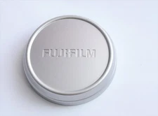 Fuji Fujifilm OEM Metal Slip-On Front Lens Cap X100T X100F X70 X100 X100s Silver