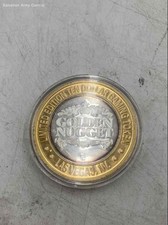 Sterling Silver Collectible Round Casino Gaming Token Lot Of 3