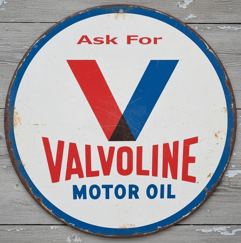 Valvoline Sign In Collectible Gas & Oil Advertising Signs for sale