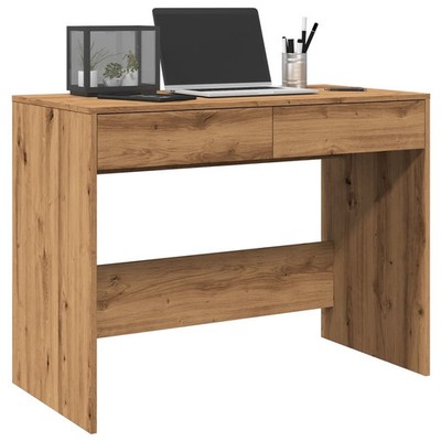  Desk Artisan oak Engineered wood Medium Desk Rectangular
