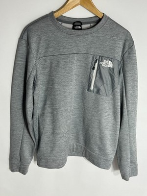North Face Kecha Crew Sweatshirt Pullover | Herren | Grau | Large