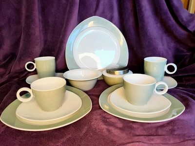 Thomas Vario Pure porcelain set,  Mintfarbe, 13 Tl.