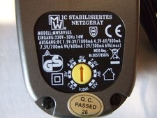 Einstellbares Steckernetzteil