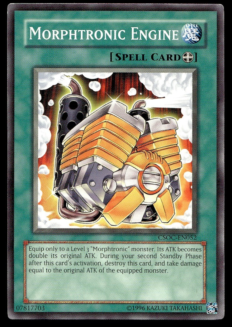 Morphtronic Engine - CSOC-EN052 - YuGiOh