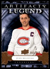 2009-10 Upper Deck Artifacts Legends Jean Beliveau 263/999 #113