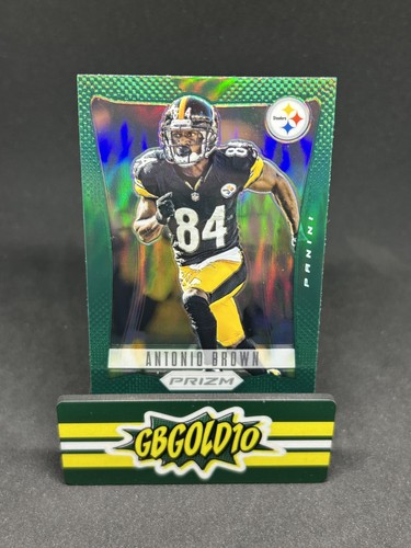 Antonio Brown [Green Prizm] #149 2012 Panini Prizm card
