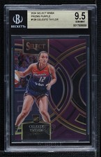 2024 Select WNBA Premier Level Purple Prizm Celeste Taylor BGS 9.5 Rookie RC 3hd