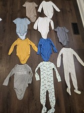 Lot of 10 24 Month Onesies Boys Unisex 24M