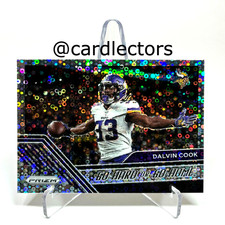 2020 Panini PRIZM DALVIN COOK Go Hard or Go Home #9 No Huddle Silver Disco PRIZM