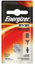 Energizer Watch Battery 1.55 Volt 357/303 1 Each Pack of 4