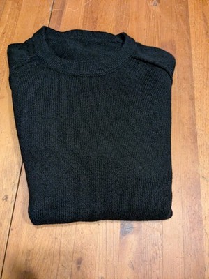 Todd Snyder Black Cashmere Nomad Sweater Large With Italian Yarn MSRP $448