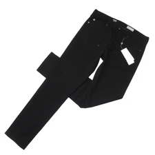 NWT Adriano Goldschmied AG Prima in Black Contour 360 Stretch Cigarette Jeans 30