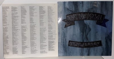 BON JOVI New Jersey Vinyl LP gewaschen Schallplatte 1988 VERH 62