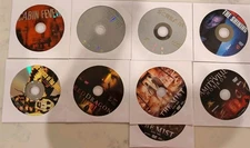 Lot Of 8 Horror Movie DVDs In Individual Sleeves See Description For Details