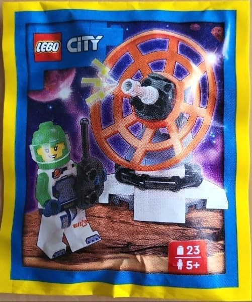 LEGO City Space Exploration: Astronaut with Satellite - Ages 6+