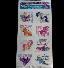 My Little Pony MLP Temporary Tattoo 2x2" Party Favor Teacher Reward Hasbro