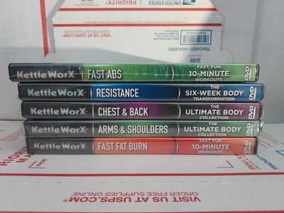 (5) Kettle WorX the Ultimate Body fitness Collection DVD - NEW & SEALED - #62k