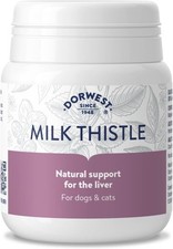 Dorwest Milk Thistle Tablets for Dogs and Cats, 100 100 Count (Pack of 1) 