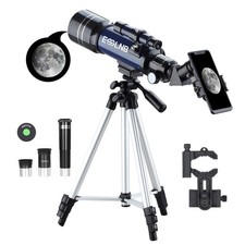 Telescope for Adults, 70mm Aperture Refractor Telescopes 15X-180X for Astro...