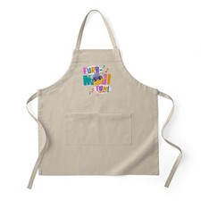 CafePress Furby Furbmoji Fun Full Length Cooking Apron 1220277272 